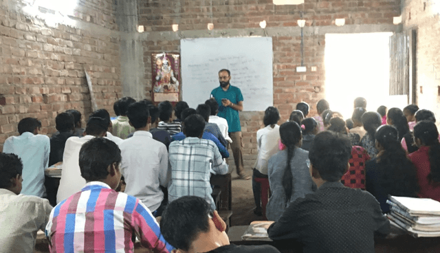 Students in classroom