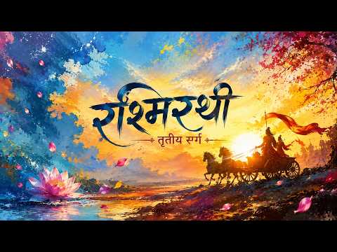 रश्मिरथी तृत्य सर्ग।। रामधारी सिंह दिनकर।। महाभारत शांति पर्व।। - Poem Video Thumbnail